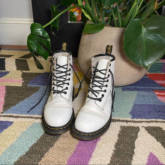 White Dr. Martens - Picture 7 of 8